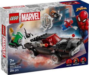 LEGO SUPER HEROES SPIDER-MAN CONTRO MUSCLE CAR DI VENOM 76309